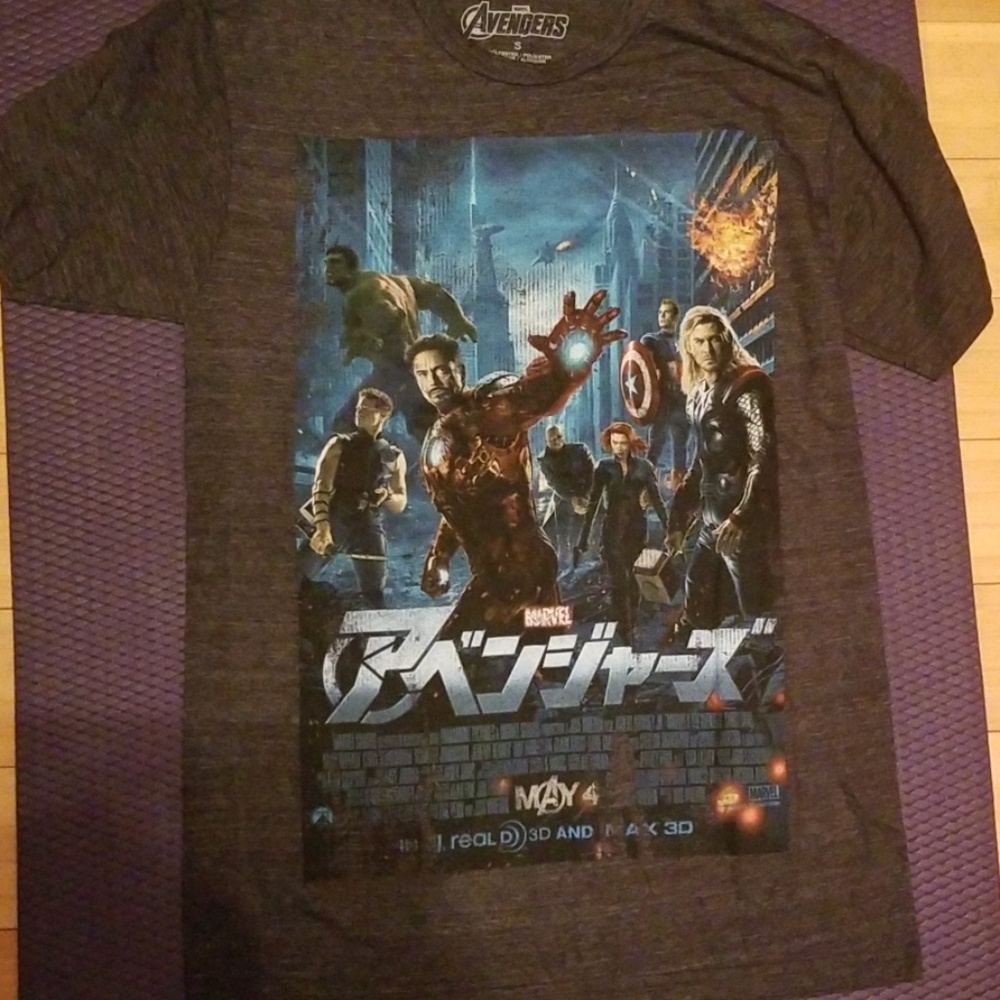 Avengers Japanese Movie Poster Shirt